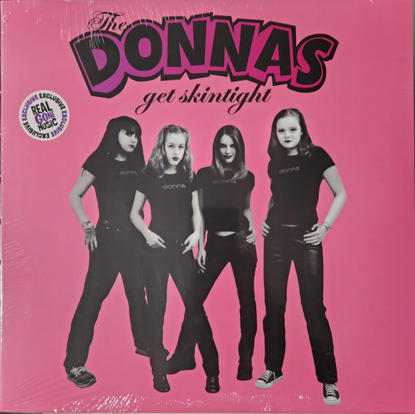 DONNAS – DONNAS – GET SKINTIGHT PURPLE WITH PINK SWIRL VINYL