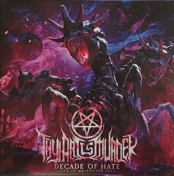 THY ART IS MURDER – THY ART IS MURDER – DECADE OF HATE (LIVE I... .. MELBOURNE 2023) / PURPLE WITH BLUE PINK SPLATTER