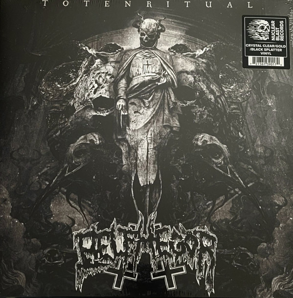 BELPHEGOR – BELPHEGOR – TOTENRITUAL CRYSTAL CLEAR GOLD BLACK SPLATTER