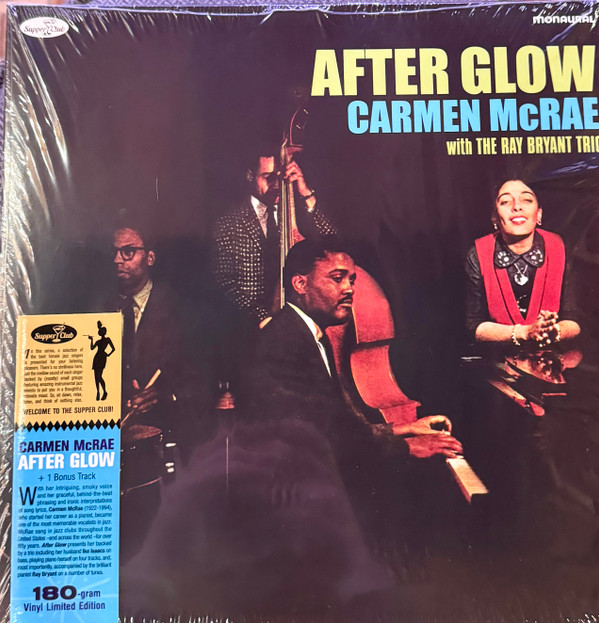 MCRAE, CARMEN – MCRAE, CARMEN – AFTER GLOW