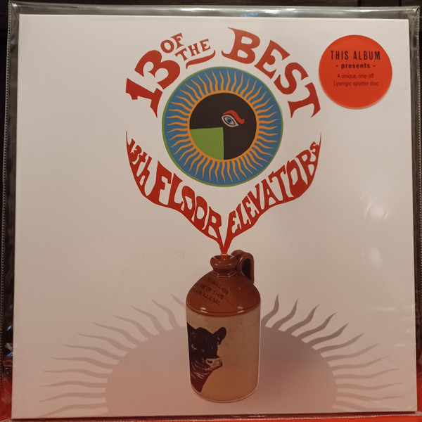 13TH FLOOR ELEVATORS – 13TH FLOOR ELEVATORS – 13 OF THE BEST OF THE ... RED & BLACK SPLATTER