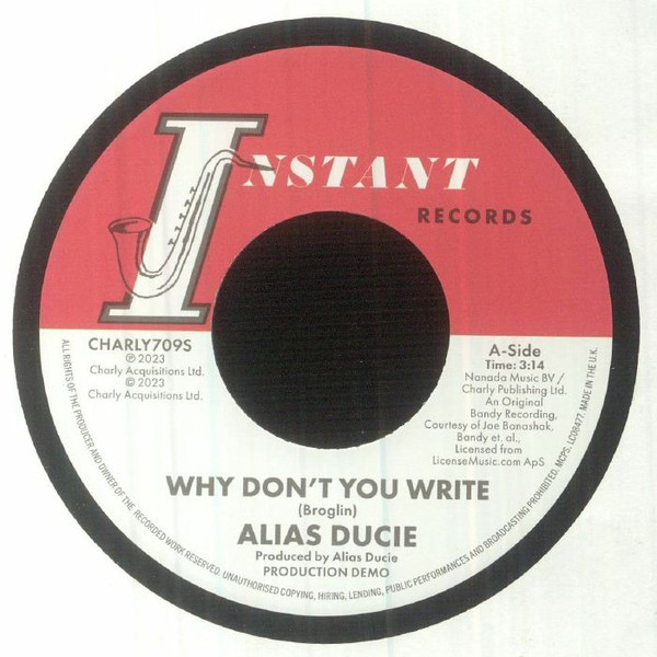 DUCIE, ALIAS & LEE BATES – DUCIE, ALIAS & LEE BATES – 7-WHY DON'T YOU WRITE ...