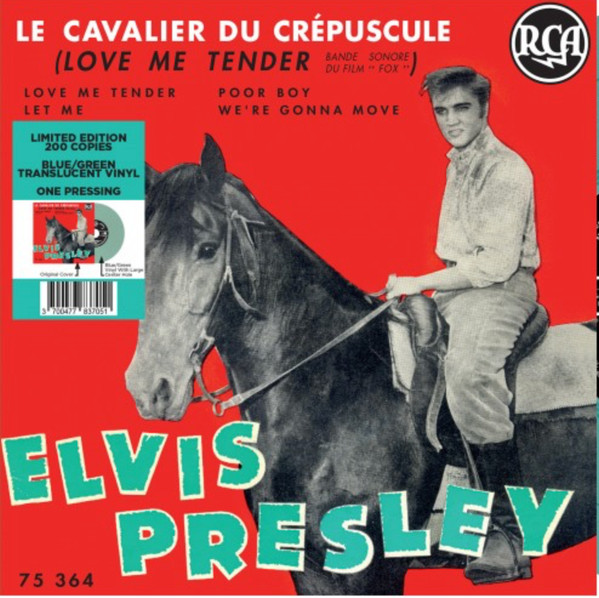 PRESLEY, ELVIS – PRESLEY, ELVIS – 7-LE CAVALIER DU CREPU... BLUE GREEN