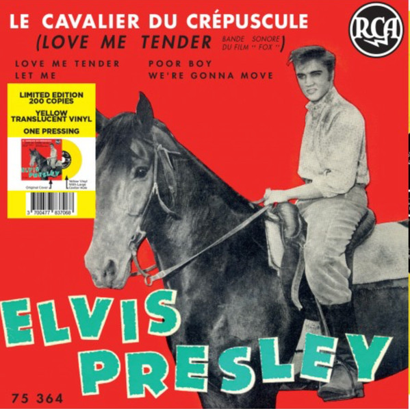 PRESLEY, ELVIS – PRESLEY, ELVIS – 7-LE CAVALIER DU CREPU... YELLOW