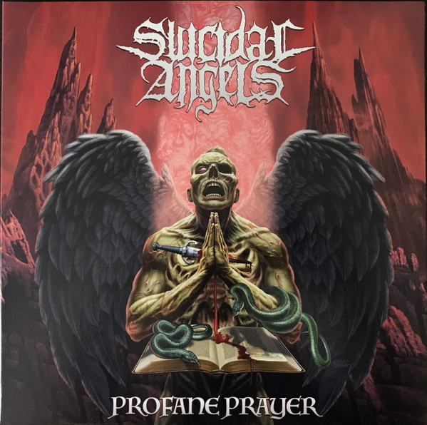 SUICIDAL ANGELS – SUICIDAL ANGELS – PROFANE PRAYER SOLID RED VINYL