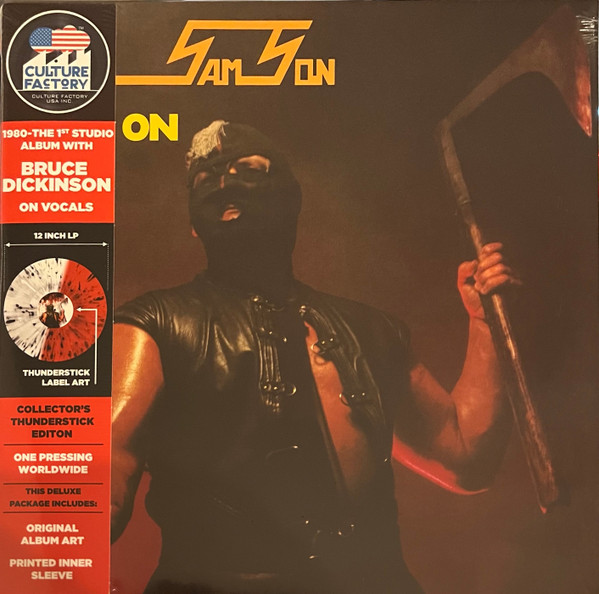 SAMSON – SAMSON – HEAD ON CLEAR RED