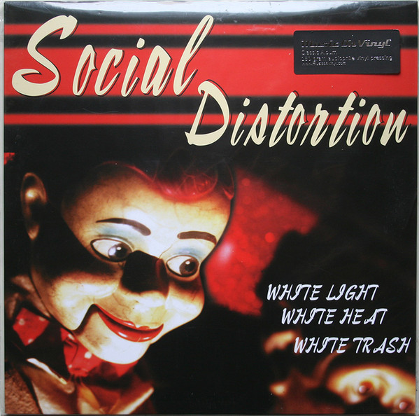 SOCIAL DISTORTION – SOCIAL DISTORTION – WHITE LIGHT, WHITE HEA... .. HEAT, WHITE TRASH//180 GRAM AUDIOPHILE VINYL