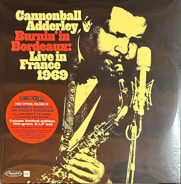 ADDERLEY, CANNONBALL – ADDERLEY, CANNONBALL – BURNIN' IN BORDEAUX - ...