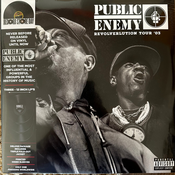 PUBLIC ENEMY – PUBLIC ENEMY – REVOLVERLUTION TOUR 2003