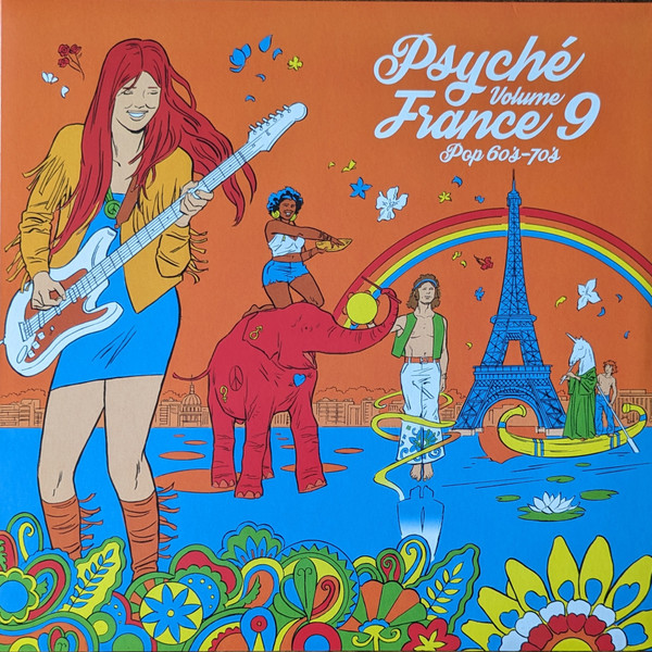 V/A – V/A – PSYCHÉ FRANCE, VOL. 9 (140 GR 12" LTD)