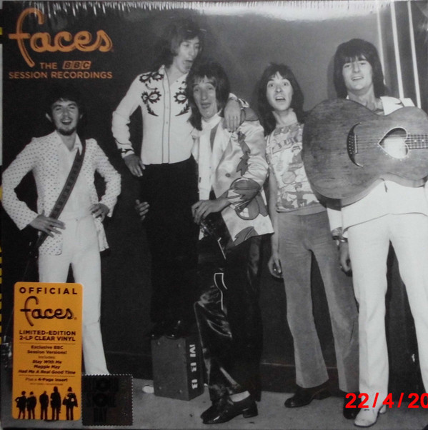 FACES – FACES – THE BBC SESSION RECORDINGS (140GR 12" CLEAR LTD)
