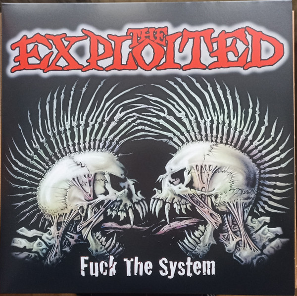EXPLOITED – EXPLOITED – FUCK THE SYSTEM CLEAR RED