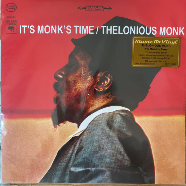MONK, THELONIOUS – MONK, THELONIOUS – IT'S MONK'S TIME RED 180G
