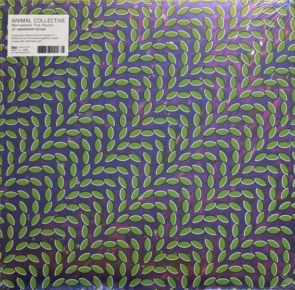 ANIMAL COLLECTIVE – ANIMAL COLLECTIVE – MERRIWEATHER POST PAVI... BLUISH & TRANSLUCENT GREEN