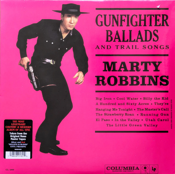 ROBBINS, MARTY – ROBBINS, MARTY – SINGS GUNFIGHTER BALLA... SILVER & RED "BULLETS 'N' BLOOD" VINYL