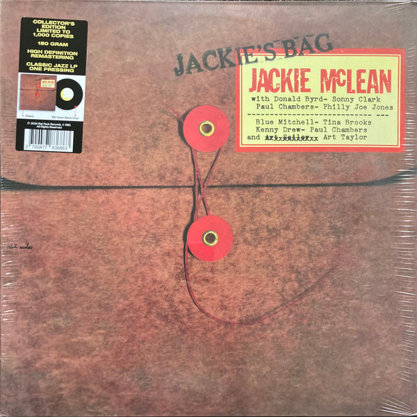 MCLEAN, JACKIE – MCLEAN, JACKIE – JACKIE'S BAG 180G
