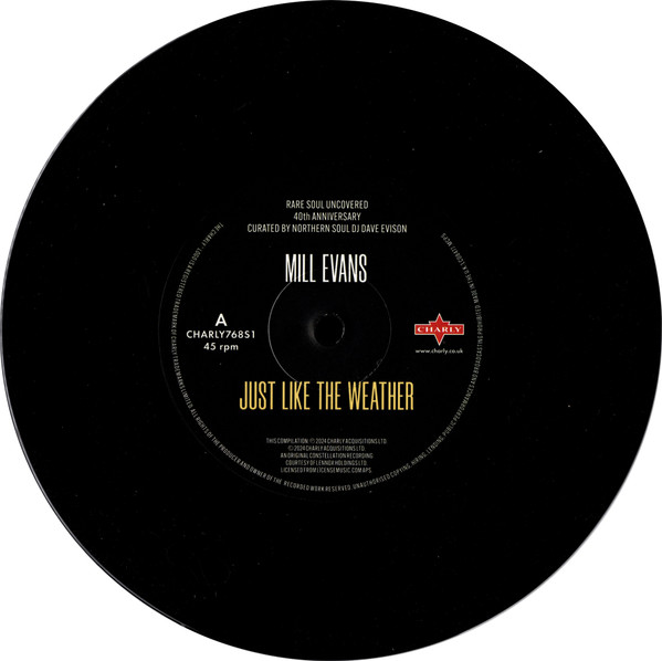 EVANS, MILL – EVANS, MILL – 7-JUST LIKE THE WEATHE...