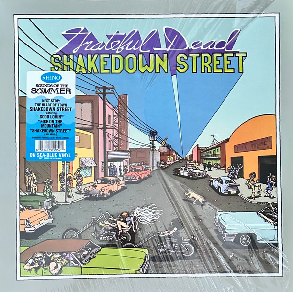 GRATEFUL DEAD – GRATEFUL DEAD – SHAKEDOWN STREET (140 GR 12" BLUE-LTD.)