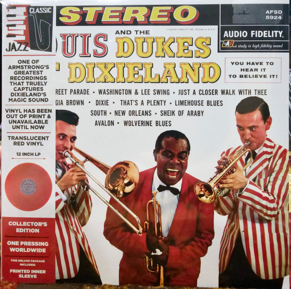 ARMSTRONG, LOUIS – ARMSTRONG, LOUIS – LOUIS AND THE DUKES OF... RED