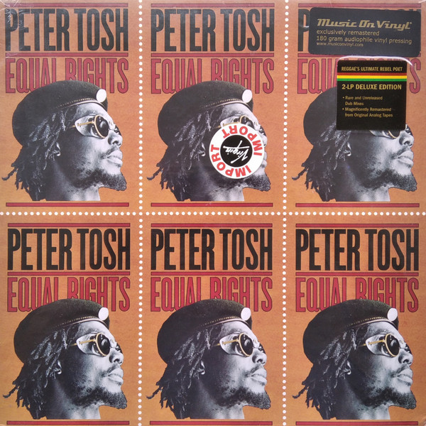 TOSH, PETER – TOSH, PETER – EQUAL RIGHTS 180 GRAM PRESSING / 6MM SLEEVE + 2 INSERTS / 9 BONUSTR.