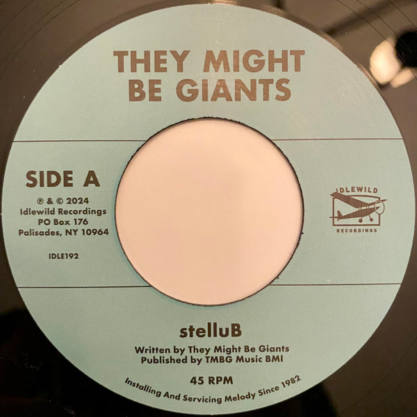 THEY MIGHT BE GIANTS – THEY MIGHT BE GIANTS – 7-STELLUB / SAPPHIRE B...