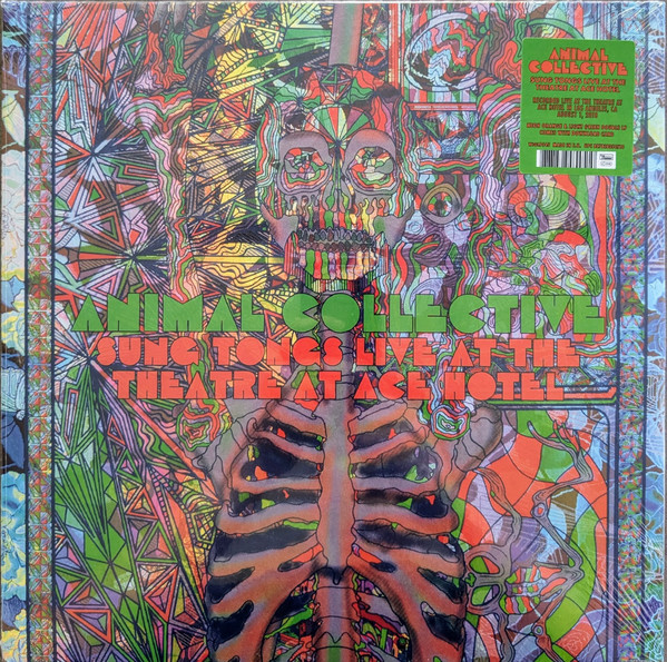 ANIMAL COLLECTIVE – ANIMAL COLLECTIVE – SUNG TONGS LIVE AT THE... LIGHT GREEN AND NEON ORANGE