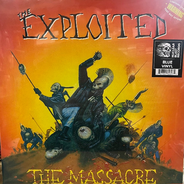 EXPLOITED – EXPLOITED – MASSACRE BLUE
