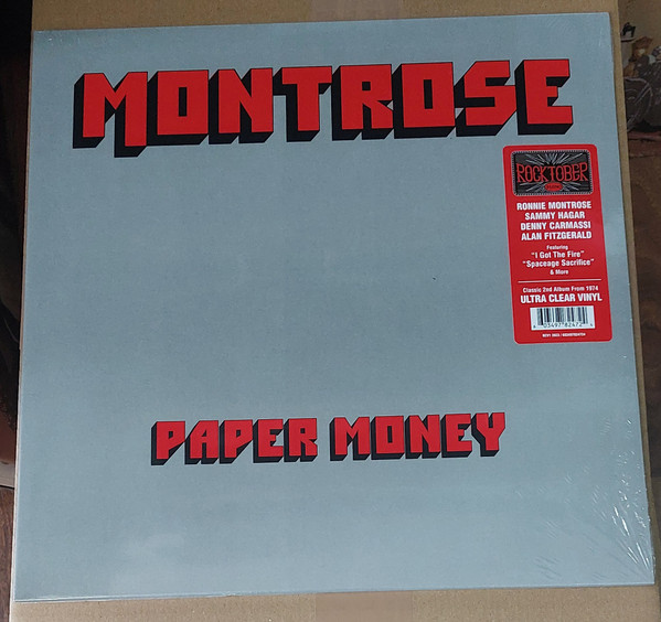 MONTROSE – MONTROSE – PAPER MONEY (140 GR 12" SILVER-LTD.)