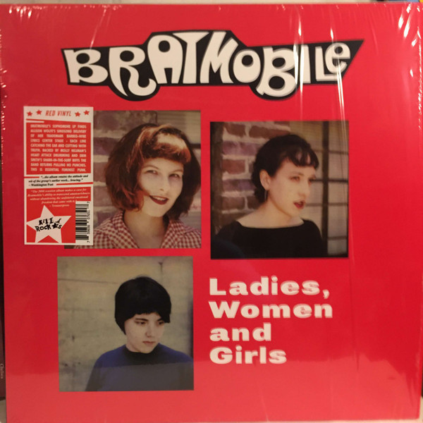 BRATMOBILE – BRATMOBILE – LADIES, WOMEN AND GIRLS RED