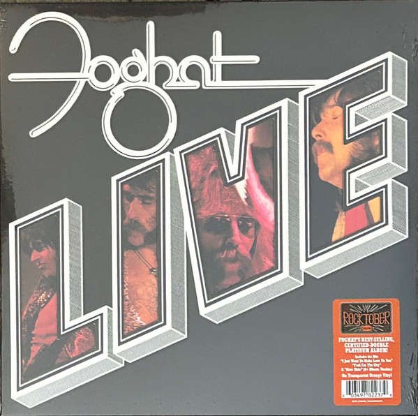 FOGHAT – FOGHAT – LIVE (140 GR 12" ORANGE-LTD.)