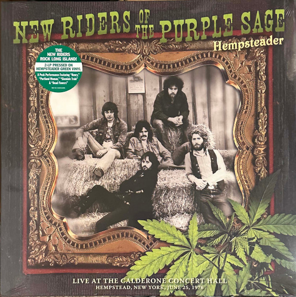 NEW RIDERS OF THE PURP... – NEW RIDERS OF THE PURP... – HEMPSTEADER: LIVE AT T... GREEN