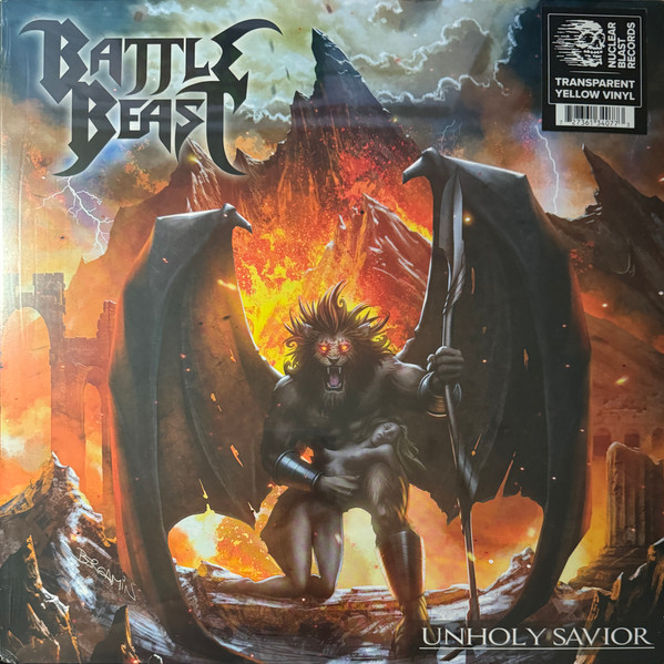 BATTLE BEAST – BATTLE BEAST – UNHOLY SAVIOR YELLOW