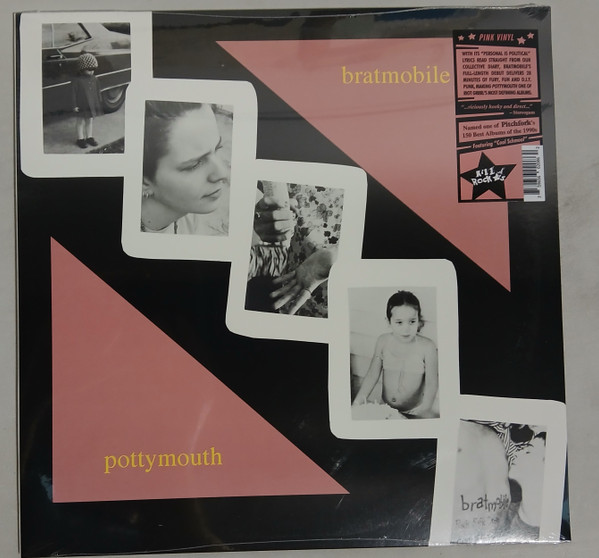 BRATMOBILE – BRATMOBILE – POTTYMOUTH PINK VINYL