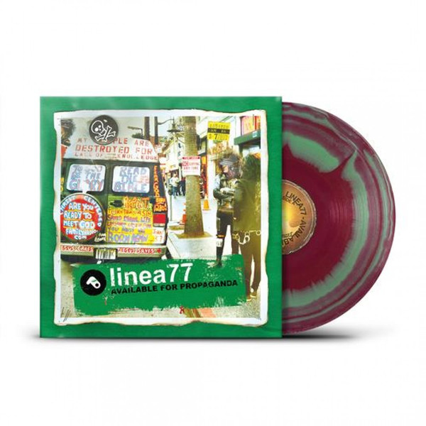 LINEA 77 – LINEA 77 – AVAILABLE FOR PROPAGANDA RED GREEN MERGE