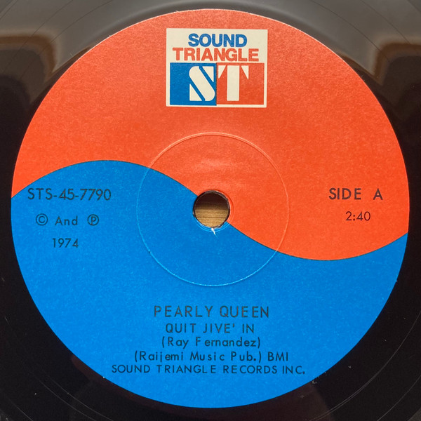 PEARLY QUEEN – PEARLY QUEEN – 7-QUIT JIVE' IN / JUNG...