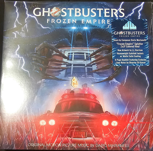 MARIANELLI, DARIO – MARIANELLI, DARIO – GHOSTBUSTERS: FROZEN E... HAUNTED ECTO-1 SPLATTER COLOURED VINYL