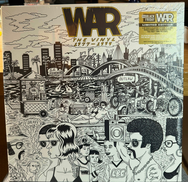 WAR – WAR – THE VINYL 1977-1994 (140 GR 12" COLOURED-LTD.)