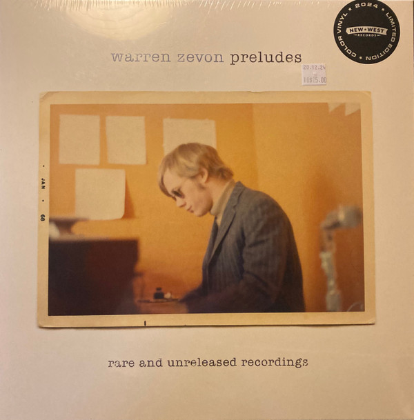 ZEVON, WARREN – ZEVON, WARREN – PRELUDES CHERRY RED