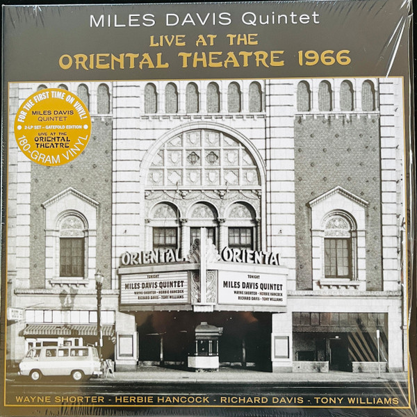 MILES DAVIS QUINTET – MILES DAVIS QUINTET – LIVE AT THE ORIENTAL T... 180G