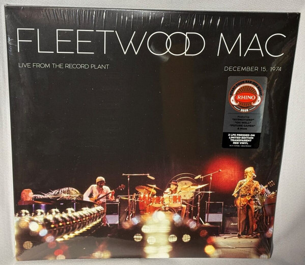 FLEETWOOD MAC – FLEETWOOD MAC – LIVE AT THE RECORD PLANT 74 (140 GR 12" CLRD-LTD.)