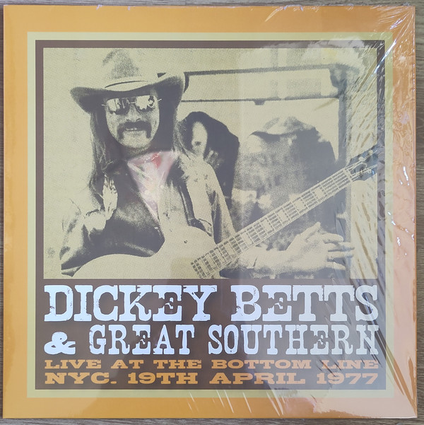 BETTS, DICKEY & GR... – BETTS, DICKEY & GR... – BOTTOM LINE, NYC, 19 A... .. APRIL, 1977 / YELLOW VINYL