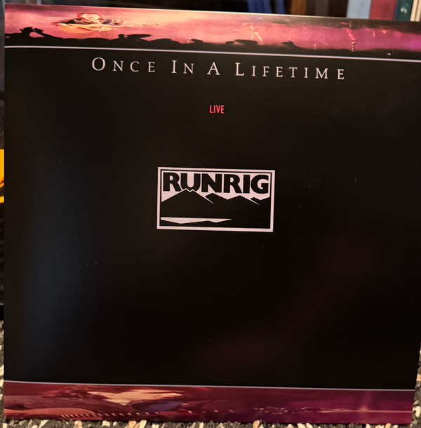 RUNRIG – RUNRIG – ONCE IN A LIFETIME, LIVE CLEAR