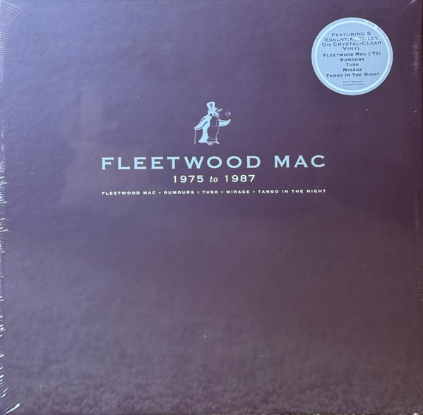 FLEETWOOD MAC – FLEETWOOD MAC – FLEETWOOD MAC 1975 TO 1987 (140 GR 12" CLEAR-LTD.)