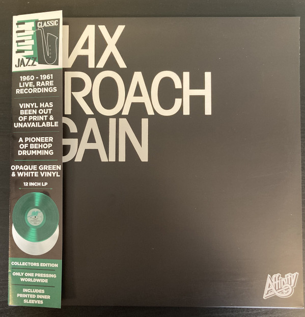 ROACH, MAX – ROACH, MAX – AGAIN GREEN WHITE