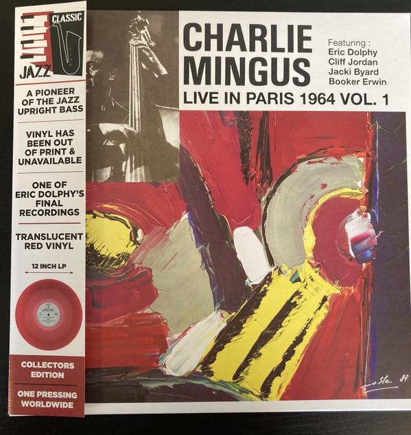 MINGUS, CHARLIE – MINGUS, CHARLIE – LIVE IN PARIS VOL.1 RED
