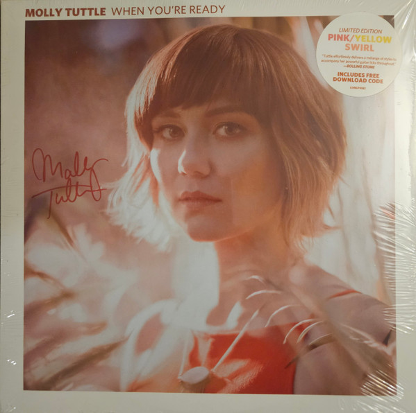 TUTTLE, MOLLY – TUTTLE, MOLLY – WHEN YOU'RE READY PINK/YELLOW SWIRL VINYL