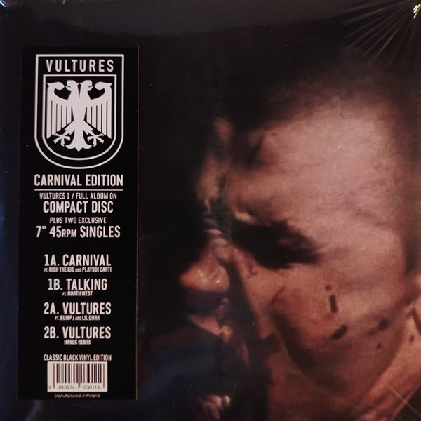 Y$ – Y$ – Vultures 1 - Carnival Edition 2*"7" black vinyl+CD digipack