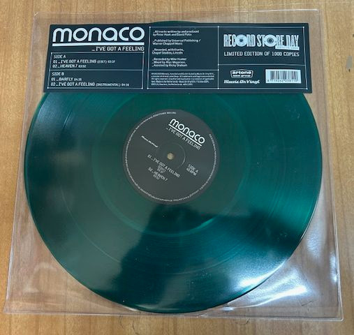MONACO – MONACO – I'VE GOT A FEELING TRANSLUCENT GREEN