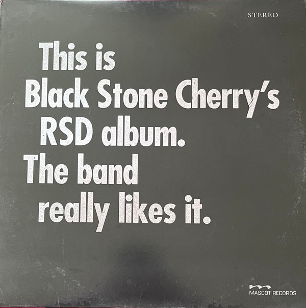 BLACK STONE CHERRY – BLACK STONE CHERRY – THIS IS BLACK STONE CH... WHITE