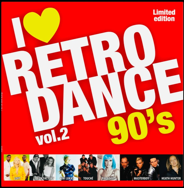 VÁLOGATÁS – VÁLOGATÁS – I LOVE RETRO DANCE 90's - vol.2.